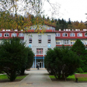 Sanatorium Eskulap w Rymanowie-Zdroju.